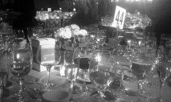 Glassware (Chelsea Piers fundraising gala)
