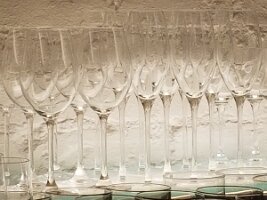 Wine glasses