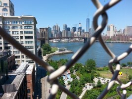 View from Manhattan Bridge promenade (OY)