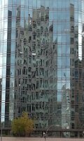 Reflections of one building in another (Astor Place)