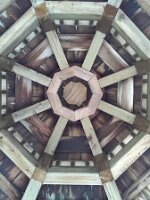 Octagonal gazebo roof (Woodstock)